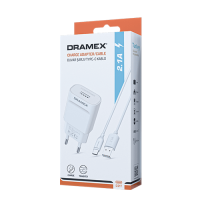 Dramex D21T Type-C 2.1 Amper Ev Şarj Aleti