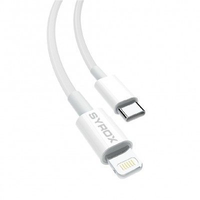 Syrox C147 Type-C to Lightning 20W Pd Şarj | Data Kablosu