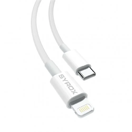Syrox C147 Type-C to Lightning 20W Pd Şarj | Data Kablosu