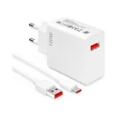 Wi 120W Qualcomm 3.0 Type-C 3A Hızlı Şarj Cihazı | Turbo Salise Gösterge