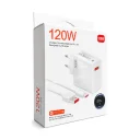 Wi 120W Qualcomm 3.0 Type-C 3A Hızlı Şarj Cihazı | Turbo Salise Gösterge