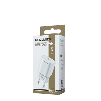 Dramex D16BE 1.6 Amper Eko Kutu Usb Ev Başlık