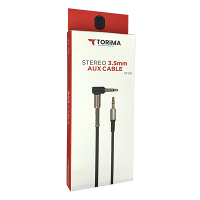 Torima XF09 L Aux Kablo | 10'lu Stand