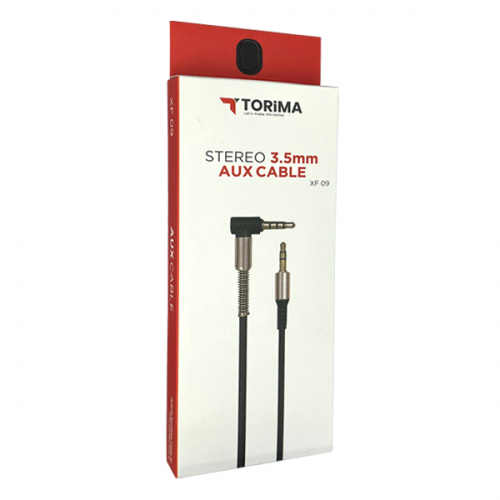 Torima XF09 L Aux Kablo | 10'lu Stand