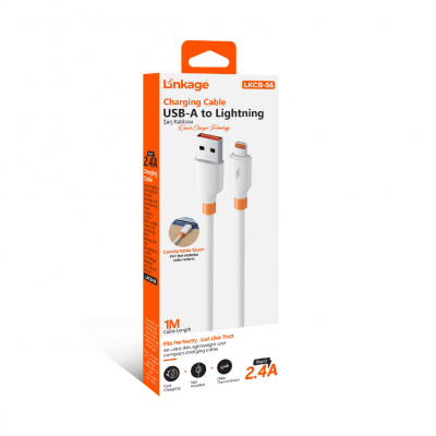 Linkage Lkcb56 2.4A İphone Şarjı Kablosu