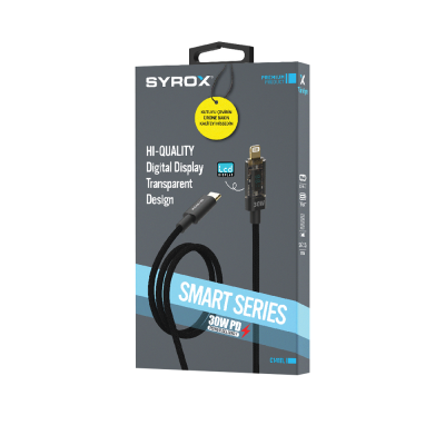 Syrox C141TL 30W Örgülü Pd Iphone Kablo Syrox C141TL 30W Örgülü Pd Iphone Kablo