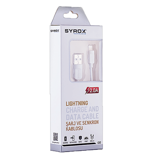 Syrox Syx-C12 İphone5 2A Ara Kablo