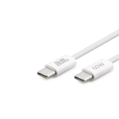 Subzero CL35 İphone 15 Serisi Örgülü 60W Type-C Type-C PD Ara Kablo