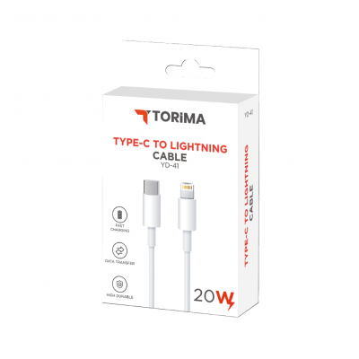 Torima Type-C to Lightning 20W Şarj Kablosu