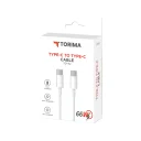 Torima Type-C to Type-C 66W Pd Şarj Kablosu