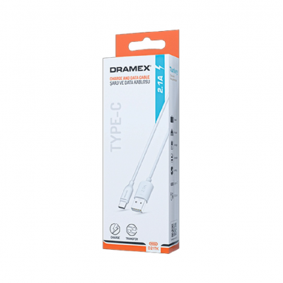 Dramex D21TK Type-C 2.1 Amper Usb Kablo