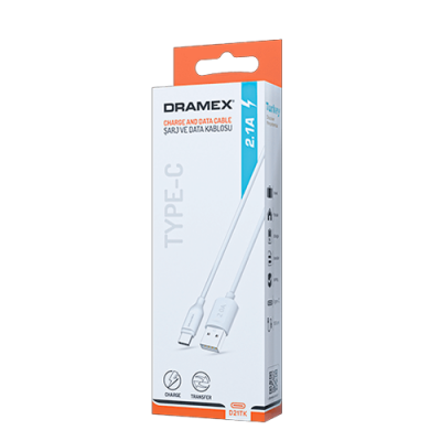 Dramex D21TK Type-C 2.1 Amper Usb Kablo