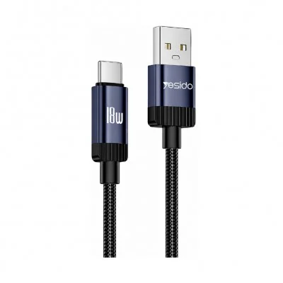 Yesido CA204C USB Type-C 18W 2A 1M Data | Şarj Kablosu