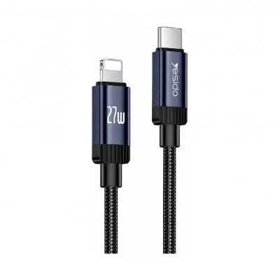 Yesido CA204P Type-C Lightning 27W 3A 1M PD Data | Şarj Kablosu