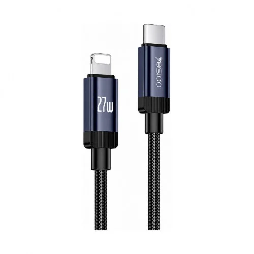 Yesido CA204P Type-C Lightning 27W 3A 1M PD Data | Şarj Kablosu