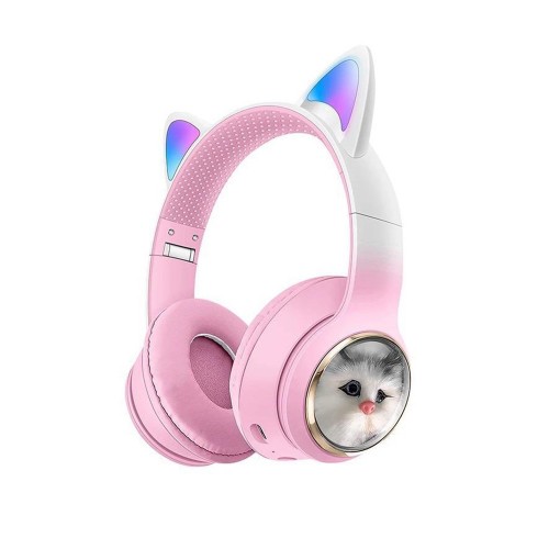 Akz 09 Kedi Karakter Bluetooth Kulaklık