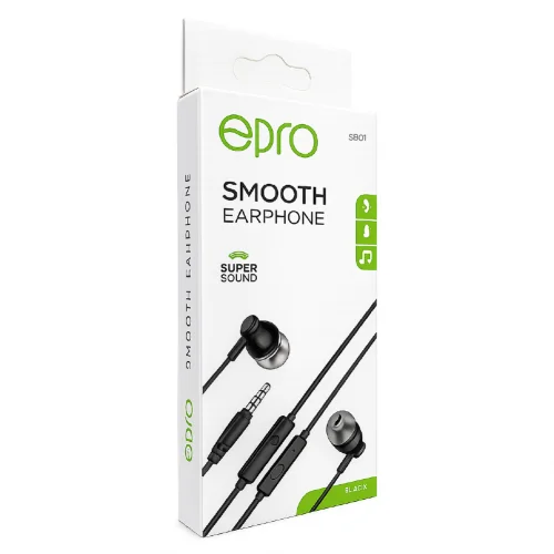 Epro SB05 Kablolu Mikrofonlu Kulaklık |Silikonlu | 20 Adet