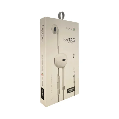 Powerway EarTag Lightning  Mikrofonlu Kulaklık | Tak Çalıştır