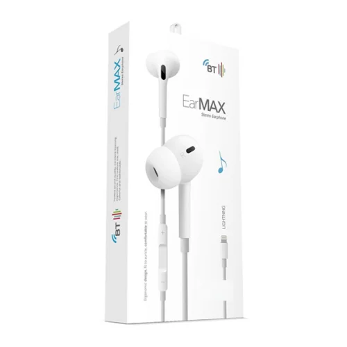 Powerway Earmax Silikonlu Lightning  Mikrofonlu Kulaklık
