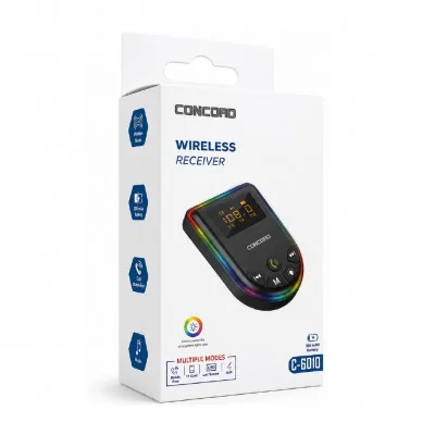 Concord C-6010 USB | Aux Bluetooth Adaptör | Wireless Receiver