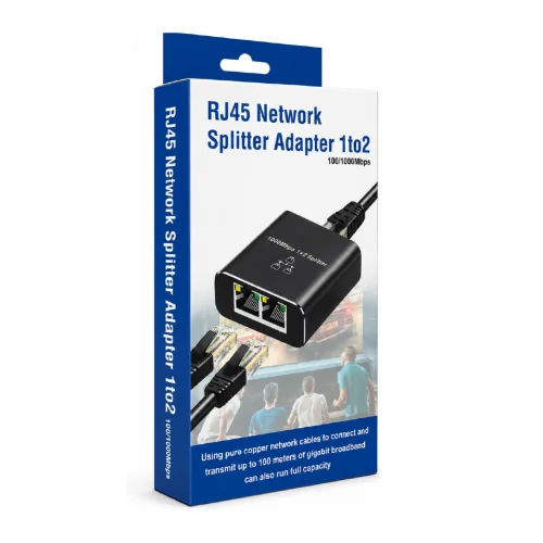 Onezero ZR861 Gigabit 1 to 2 RJ45 Ethernet Çoklayıcı