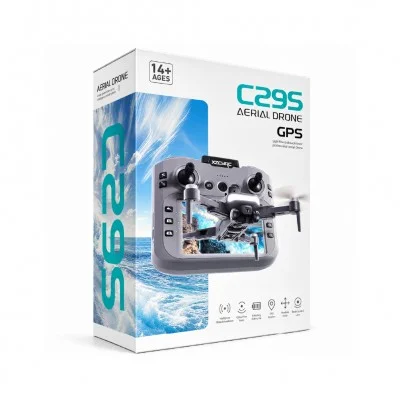 C29S Kameralı Akıllı Engel Aşabilen GPS Konum Takipli Drone | Ekranlı Kumanda | 3000 Metre Menzil