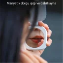Earldom BL05 Katlanabilir Aynalı Magsafe Led Selfie Işığı | 3 Ton Işık