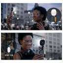Earldom BL05 Katlanabilir Aynalı Magsafe Led Selfie Işığı | 3 Ton Işık