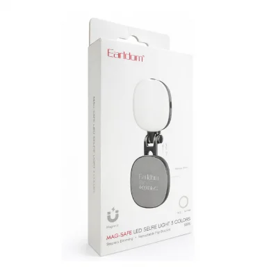 Earldom BL05 Katlanabilir Aynalı Magsafe Led Selfie Işığı | 3 Ton Işık