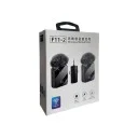F11-2 Bluetooth Yaka Mikrofonu 3 Farklı Giriş | 2 Adet