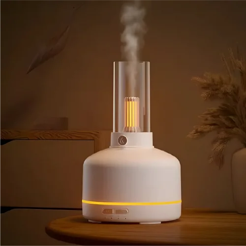 BH-07 Retro Lamba Görünümlü Aromalı Oda Nemlendirici