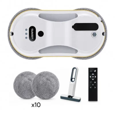 Leerfei W15S Cam Silme Robotu | Uzaktan Kumandalı | Su Püskürtmeli