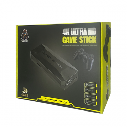 M16 Game Stick 4K  TV  | Kablosuz Oyun Konsolu  | Çift Konsol