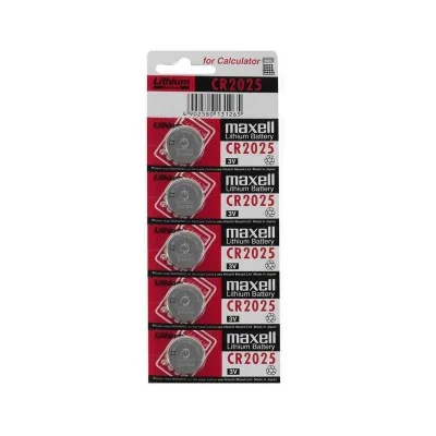 Maxell 2025 Cr Pil | 5 Adet