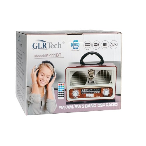 Glrtech M-111BT Nostalji Speaker