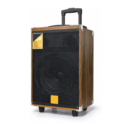 Carboon B-Q8 Valiz Speaker 8'' | Kumanda | 2 x Kablosuz Mikrofon