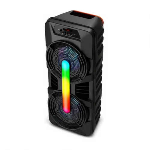 GTS-1702 Bluetooth Speaker | 8" x 2 | Mikrofon | Kumanda