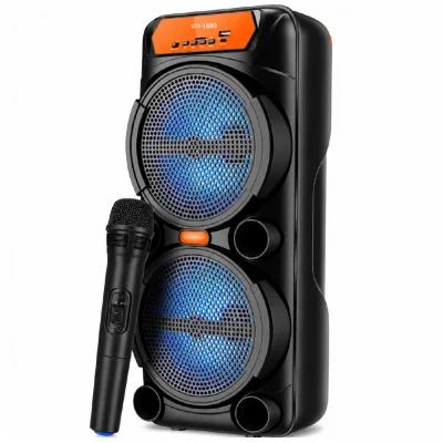 GTS-1880 Kablosuz Mikrofonlu Bluetooth Speaker | 6.5" 