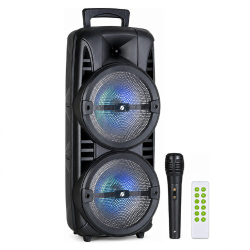 KTS-1745 Bluetooth 2 X 8" Speaker | Mikrofon | Kumanda