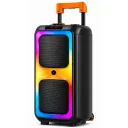 NDR-1097 8"x2 Bluetooth Işıklı Speaker | 6000W