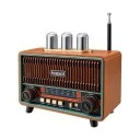 Feexot FX-2601B Lambalı Bluetooth Nostaljik Speaker | FM AM SW Radyo