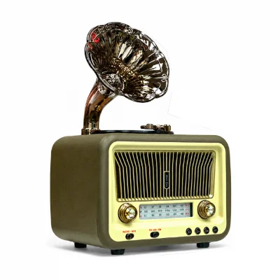 FX-2528B Nostaljik Gramofon Radyo | Bluetooth Speaker
