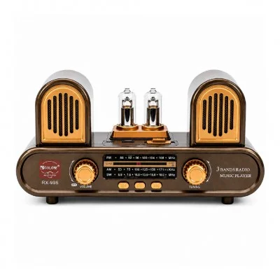 Golon RX-998 Lambalı Nostaljik Radyo | Bluetooth Speaker