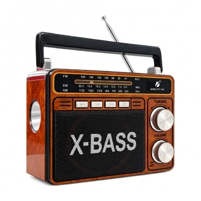KTF-1466 Mini Retro Tasarım 3 Band Radyo | Bluetooth Speaker
