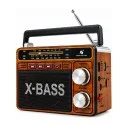KTF-1466 Mini Retro Tasarım 3 Band Radyo | Bluetooth Speaker