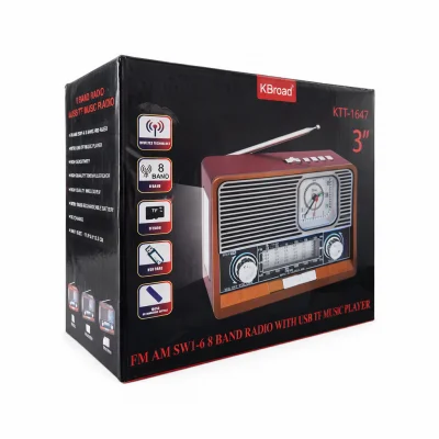 KTF-1647 Fenerli 3" Nostalji Speaker