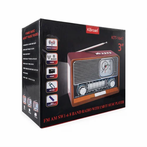 KTF-1647 Fenerli 3" Nostalji Speaker