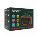 NNS NS-3315BT Nostaljik Mini Radyo | AM SW FM 3 Band | TWS Bluetooth Speaker