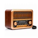 NNS NS-3315BT Nostaljik Mini Radyo | AM SW FM 3 Band | TWS Bluetooth Speaker