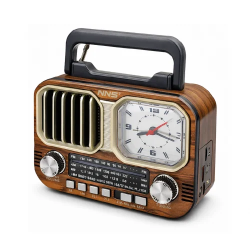 NNS Ns-7116BT Bluetooth Speaker | FM AM SW Radyo | Analog Saatli